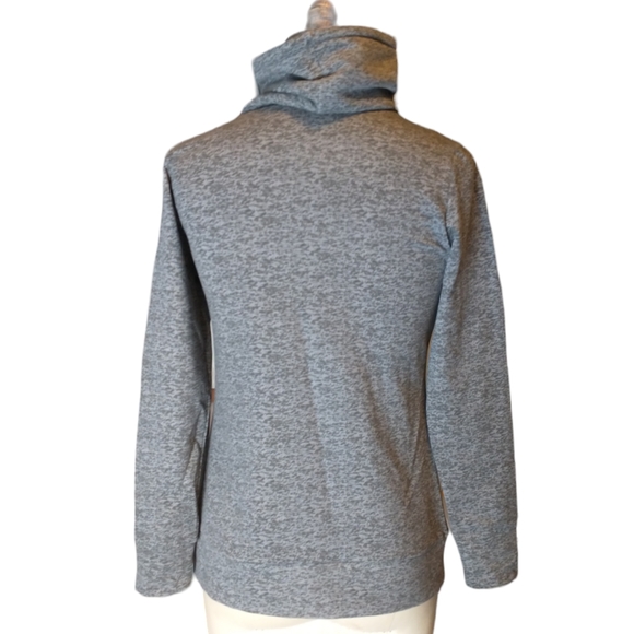 Stoic Funnel Neck Gray Long Sleeve Top Women's Size Small. - Picture 3 of 5